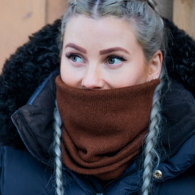 Hovedbilde Bivvil hals brun 